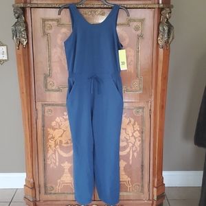 0107 All In Motion Blue Jumpsuit